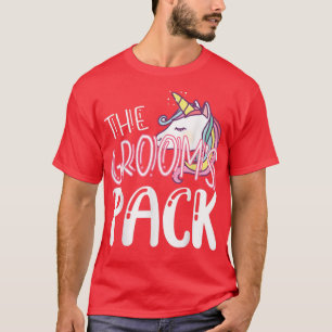 Trauzeuge Schwule Junggesellenparty Hochzeit Regen T-Shirt