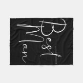 Trauzeuge Shirt Bride Idea Junggeselinnen-Abschied Fleecedecke (Vorderseite (Horizontal))