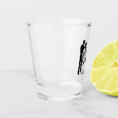 Trauzeuge Shootglas Schnapsglas (Links)