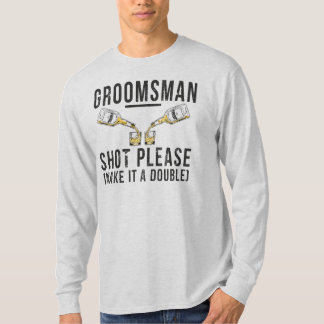 Trauzeuge Shooting bitte ein Doppel machen T-Shirt