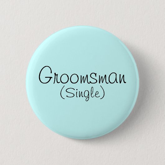 Trauzeuge (Single) Button (Vorderseite)