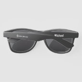 Trauzeuge-Skript Schwarzweiß-Name-Text (Rückseite)