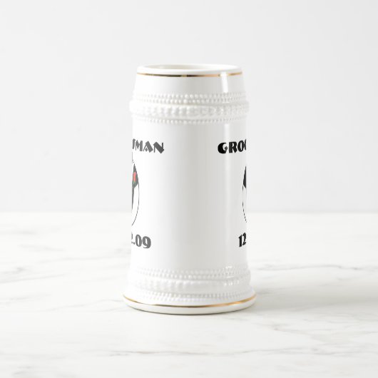 Trauzeuge Stein - Bierglas (Mittel)