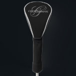Trauzeuge Swagbag Golf Headcover<br><div class="desc">Machen Sie Ihre eigene mit Monogramm Fahrerabdeckung. Personalisieren Sie dieses Design mit Ihrem eigenen Text. Sie können dieses Design weiter anpassen,  indem Sie den Link "Weitere Anpassung" auswählen,  falls gewünscht.</div>
