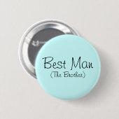 Trauzeuge (The Brother) Button (Vorne & Hinten)