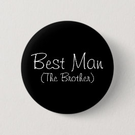 Trauzeuge (The Brother) Button