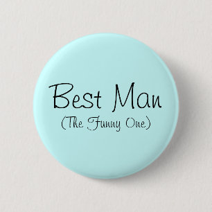 Trauzeuge (The Funny One) Button