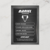 Trauzeuge Trading Card, MVP Trauzeuge Gift, Hochze Telefonnummerkarte (Rückseite)