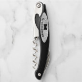 Trauzeuge/Trauzeuge Brautparty-Verschenkschraube Kellnermesser (Vorderseite)