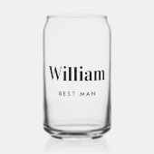 Trauzeuge Trauzeuge Hochzeit Dosenglas (Vorderseite)