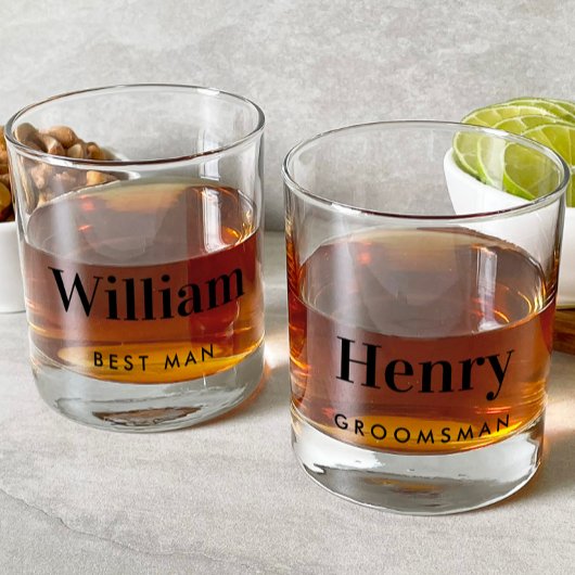 Trauzeuge Trauzeuge Hochzeit Whiskyglas