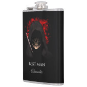 Trauzeuge Trauzeugen Geschenkflasche Gastgeschenk  Flachmann (Links)