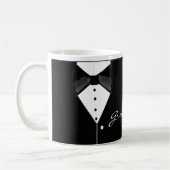 Trauzeuge Tuxedo Design Kaffeetasse (Links)