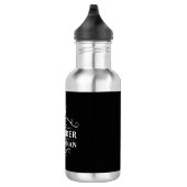 Trauzeuge Tuxedo Krawatte Black Edelstahlflasche (Rechts)