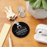 Trauzeuge Tuxedo Krawatte Black Schlüsselanhänger<br><div class="desc">Wedding Trauzeuge Tuxedo Krawatte Schwarzer Schlüsselanhänger</div>