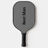 Trauzeuge Tuxedo Pickleball Paddle (Rückseite)