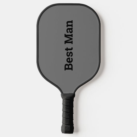 Trauzeuge Tuxedo Pickleball Paddle (Rückseite)