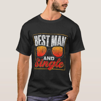 Trauzeuge und Single Team Party Groom Bride Bachel T-Shirt