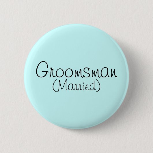 Trauzeuge (Verheiratet) Button (Vorderseite)