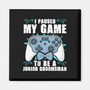 Trauzeuge Video Gamer Junior Trauzeugen Pausen Mei Magnet