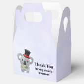 Trauzeuge Vielen Dank an Koala Pun Geschenkschachtel (Geöffnet)