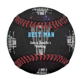 Trauzeuge Vielen Dank Baseball (Vorderseite)