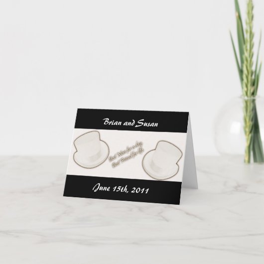 Trauzeuge Vielen Dank, dass Sie eine Kartenvorlage Dankeskarte (Vorderseite)