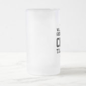 Trauzeuge Vorschlag Umarmung akzeptieren Funny Fev Mattglas Bierglas (Mittel)