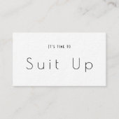 Trauzeuge-Vorschlagskarte Visitenkarte (Vorderseite)