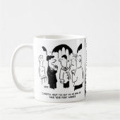 Trauzeuge-Warnung vor Bräutigam Kaffeetasse (Links)