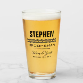TRAUZEUGE WEDD PARTY TUMBLER GLASS