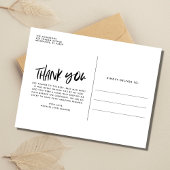 Trauzeuge Wedding Foto Vielen Dank Postkarte