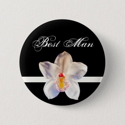 Trauzeuge Wedding ID Abzeichen Button (Vorderseite)