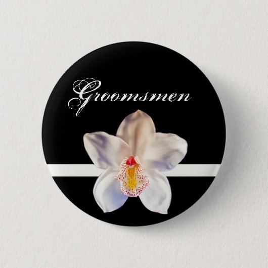 Trauzeuge Wedding ID Abzeichen Button (Vorderseite)