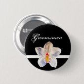 Trauzeuge Wedding ID Abzeichen Button (Vorne & Hinten)