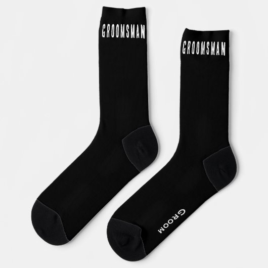 Trauzeuge Wedding Party Socks Socken (Linkes Detail)
