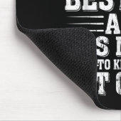 Trauzeuge Wedding Trauzeugen Funny Bridal Bachelor Mousepad (Ecke)