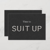 Trauzeuge Wedding Vorschlag Card Mitteilungskarte (Vorne/Hinten)