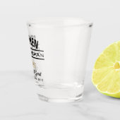 TRAUZEUGE WEDING PARTY SHOT GLASS SCHNAPSGLAS (Rechts)