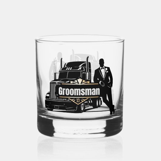 Trauzeuge Whiskyglas (Rückseite)