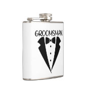 Trauzeuge Wortkunst Hochzeit Flachmann (Rechts)