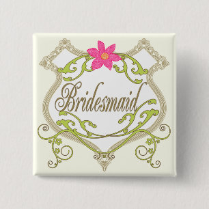 Trauzeugen-Abzeichen für die Hochzeit Button