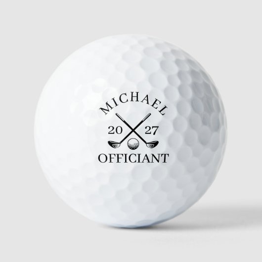 Trauzeugen Antrag Hochzeit Junggesellenabschied Br Golfball (Vorderseite)