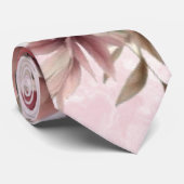 Trauzeugen aus Marmor-Pink-Pink-Wasserfarbe Krawatte (Gerollt)