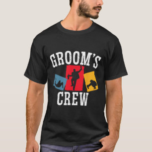 Trauzeugen-Crew Bräutigam-Truppe Junggesellenabsch T-Shirt