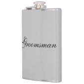 Trauzeugen-Flasche Flachmann (Links)