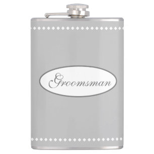 Trauzeugen-Flasche Flachmann
