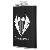 Trauzeugen-Flasche Flachmann (Links)