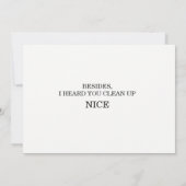 Trauzeugen für den Trauzeuge von Aquarellen anford Einladung (Rückseite)