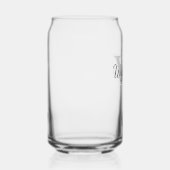 Trauzeugen für personalisierte Skriptmonogramm und Dosenglas (Rechts)